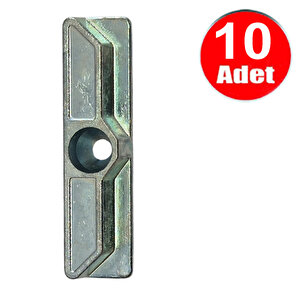Pvc Pimapen İspanyolet Pencere Kapı Kilit Karşılığı -10 Adet