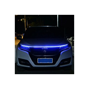 Peugeot 3008 Kaput Ledi, Gündüz Ledi, Silikon 150cm Mavi Mavi