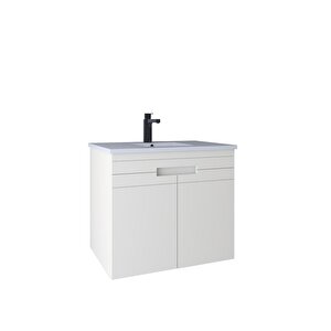 Meta 71 Cm Lavabo Dolabı Kapaklı Bianco Kb710057 Beyaz