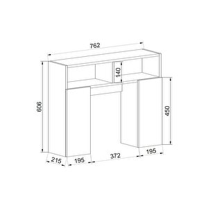 Uhde Klozet Arkası-üstü-banyo Dolabı-çok Amaçlı