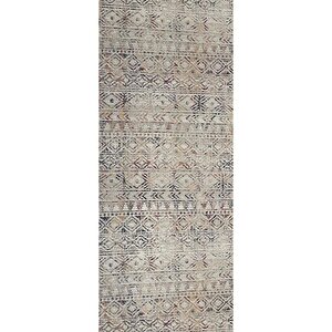Dijital Baskı Kaymaz Taban Yıkanabilir Kesme Yolluk Oda Salon Mutfak İskandinav Bej Krem Halı 80x800 cm