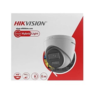 Hikvision Ds-2cd1343g2-liuf 2mp 2.8mm Sabit Lens H.265+ Dahili Sesli Gece Renkli Smart Hybrid Light Ip Dome Kamera