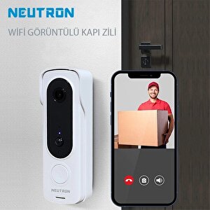 Neuron Ntl-sb-02mp 2mp 1080p 166° Geniş Açılı Sesli Ve Görüntülü Kapı Zili Wi̇fi̇