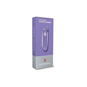 Çaki Classic Alox Electriclavender Mor Kutuda Victorinox