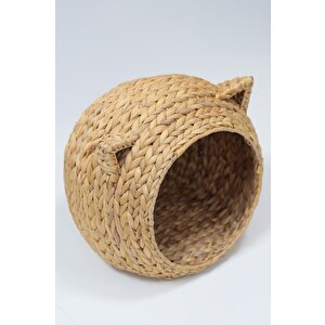 Bohem Su Sümbülü Büyük Kedi Evi Iskandinav, Modern, Rattan