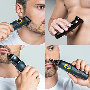 Wahl 9893 Extreme Grip Advanced Hepsi Bir Arada Şarjlı Erkek Bakım Kiti 09893-0460