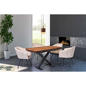 2'li̇ Mi̇lano Sandalye, Bej