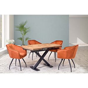 2'li̇ Mi̇lano Sandalye, Turuncu