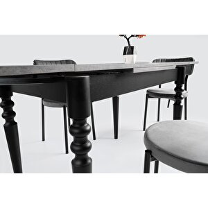 Cunda Beta Mutfak Masası Sandalye Takımı 70x110