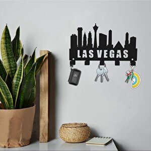 Las Vegas Metal Anahtarlik Si̇yah
