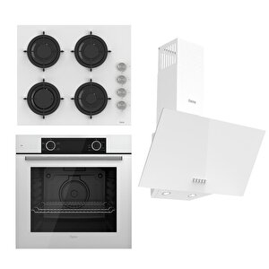 Stati̇k Cs Serisi Beyaz Set (cs206 + Xe61cb +d087 )