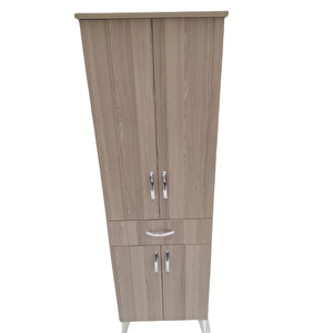 Çok Amaçlı 18212 Dolap Cordoba Model Hard Parlak Suntalem 180 Demont 4raf El Yapı