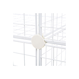 20'li Tel Küp Çok Amaçlı Organizer Raf Beyaz 33cm
