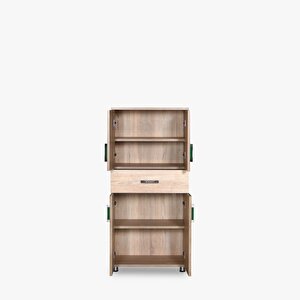 Dolap 14026 Çok Amaç Model Parlak Somone Hard Parlak Suntalem 4 Raf 130  El Yapım