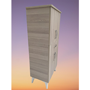 Çok Amaçlı 18211 Dolap Cordoba Model Hard Parlak Suntalem180 Demonte 4raf El Yapı
