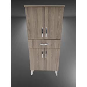 Çok Amaçlı 18211 Dolap Cordoba Model Hard Parlak Suntalem180 Demonte 4raf El Yapı