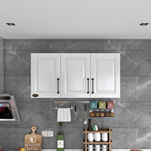 Hazır Mutfak Dolabı Mandalina60 Byz Mod1 60*120*32 Mebran Kapak Suntalam Gövde Beyaz