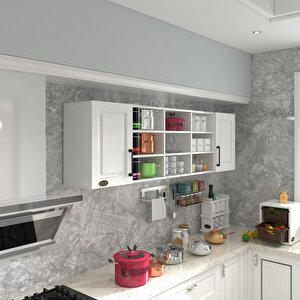 Hazır Mutfak Dolabı Nohut60 Byz Mod1 60*200*32 Mebran Kapak Suntalam Gövde Beyaz