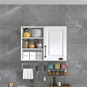Hazır Mutfak Dolabı Roka60 Byz Mod1 60*080*32 Mebran Kapak Suntalam Gövde Beyaz