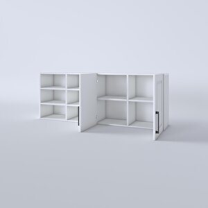 Kenzlife Hazır Mutfak Dolabı Patlıcan60 Byz Mod1 60*160*32 Mebran Kapak Suntalam Gövde