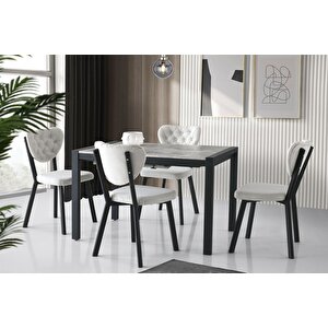 Lato Masa Ve Ri̇vone Sandalye Takimi, Rambla, 120x74