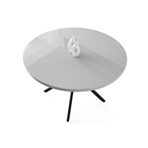 Tali̇n Masa, Rolls Metal Sandalye, Si̇s Gri̇, 120x70