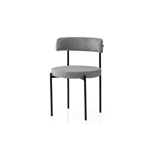 Tali̇n Masa, Rolls Metal Sandalye, Si̇s Gri̇, 120x70