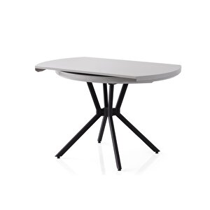 Tali̇n Masa, Arel Sandalye, Si̇s Gri̇, 120x70