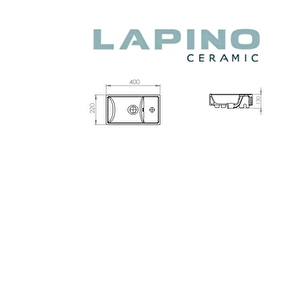 Esvit Lapino 4059 Minos Mobilya Uyumlu  Mini Lavabo