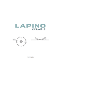 Esvit Lapino  16342 Visson Class Batarya Delikli Lavabo