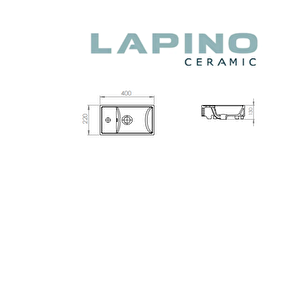 Esvit Lapino 4759 Minos Mobilya Uyumlu  Mini Lavabo