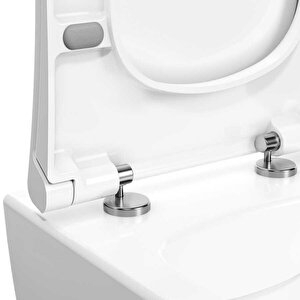 Vitra İntegra Asma Klozet + Vitra Slim Duroplast Klozet Kapağı + Gömme Rezervuar 7063l003-0850