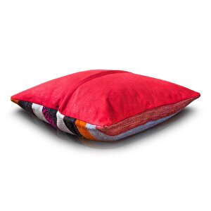 Vintage Kilimli Yastık Kılıfı Pllwsqr1237 - 38x38