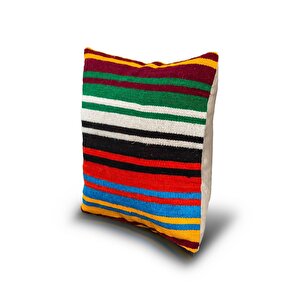 Vintage Kilimli Yastık Kılıfı Pllwsqr1112 - 42x42