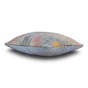 Vintage Kilimli Yastık Kılıfı Pllwsqr1330 - 40x40