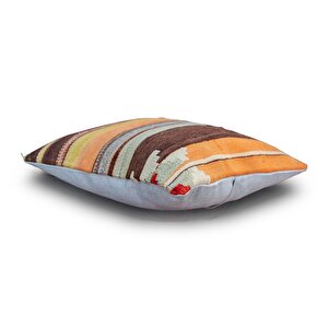 Vintage Kilimli Yastık Kılıfı Pllwsqr1322 - 40x40