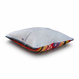 Vintage Kilimli Yastık Kılıfı Pllwsqr1374 - 40x40