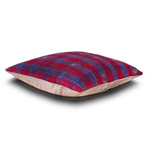 Vintage Kilimli Yastık Kılıfı Pllwsqr1139 - 42x42