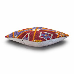 Vintage Kilimli Yastık Kılıfı Pllwsqr1366 - 40x40