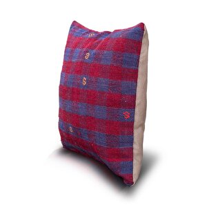 Vintage Kilimli Yastık Kılıfı Pllwsqr1145 - 42x42
