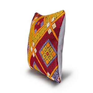 Vintage Kilimli Yastık Kılıfı Pllwsqr1393 - 40x40