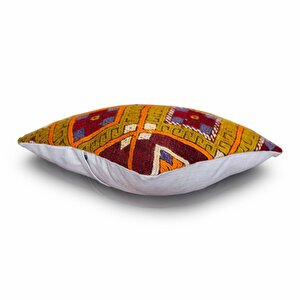 Vintage Kilimli Yastık Kılıfı Pllwsqr1393 - 40x40