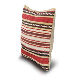 Vintage Kilimli Yastık Kılıfı Pllwsqr1143 - 42x42