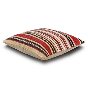 Vintage Kilimli Yastık Kılıfı Pllwsqr1143 - 42x42