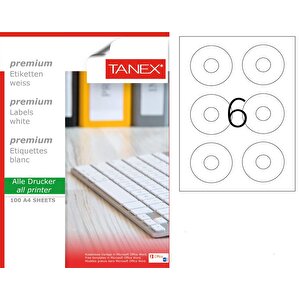 Tw-2506 79x20mm Lazer Etiket 100 Lü Paket