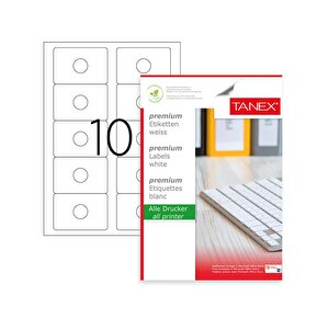 Tw-3178 83x56mm Laser Etiket