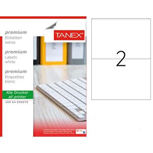 Tw-2302 210x140mm Laser Etiket 100 Lü