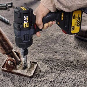 Cat Dx7020 18volt 4.0 Ah Çift Akülü Kömürsüz 700/880nm Profesyonel Şarjlı Somun Sıkma