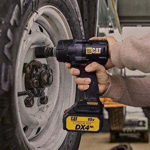 Cat Dx7020 18volt 4.0 Ah Çift Akülü Kömürsüz 700/880nm Profesyonel Şarjlı Somun Sıkma