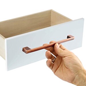 Metal Kulp 192 Mm Eskitme Antik Bakır Mobilya Mutfak Çekmece Kapak Dolap Kulpu Kulbu Kulpları